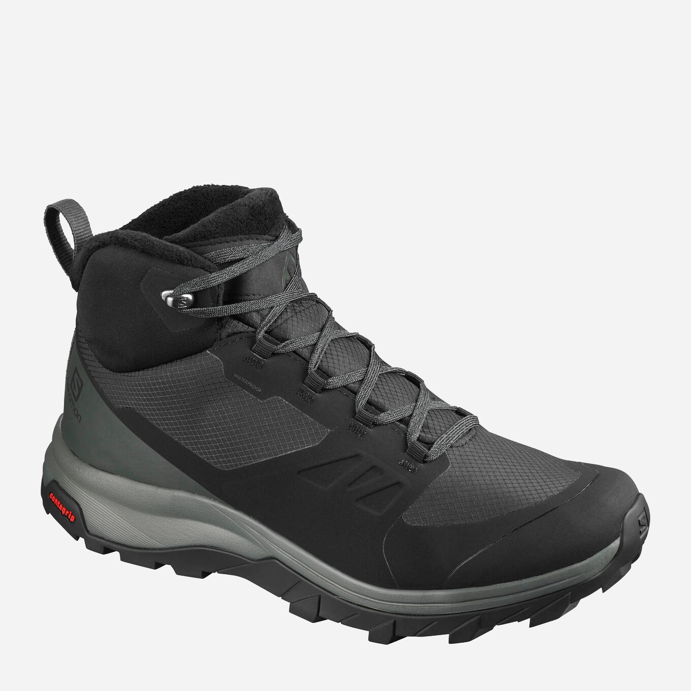 

Ботинки Salomon Outsnap Cswp L41110000 41.5 (8) 41.5 см Черные