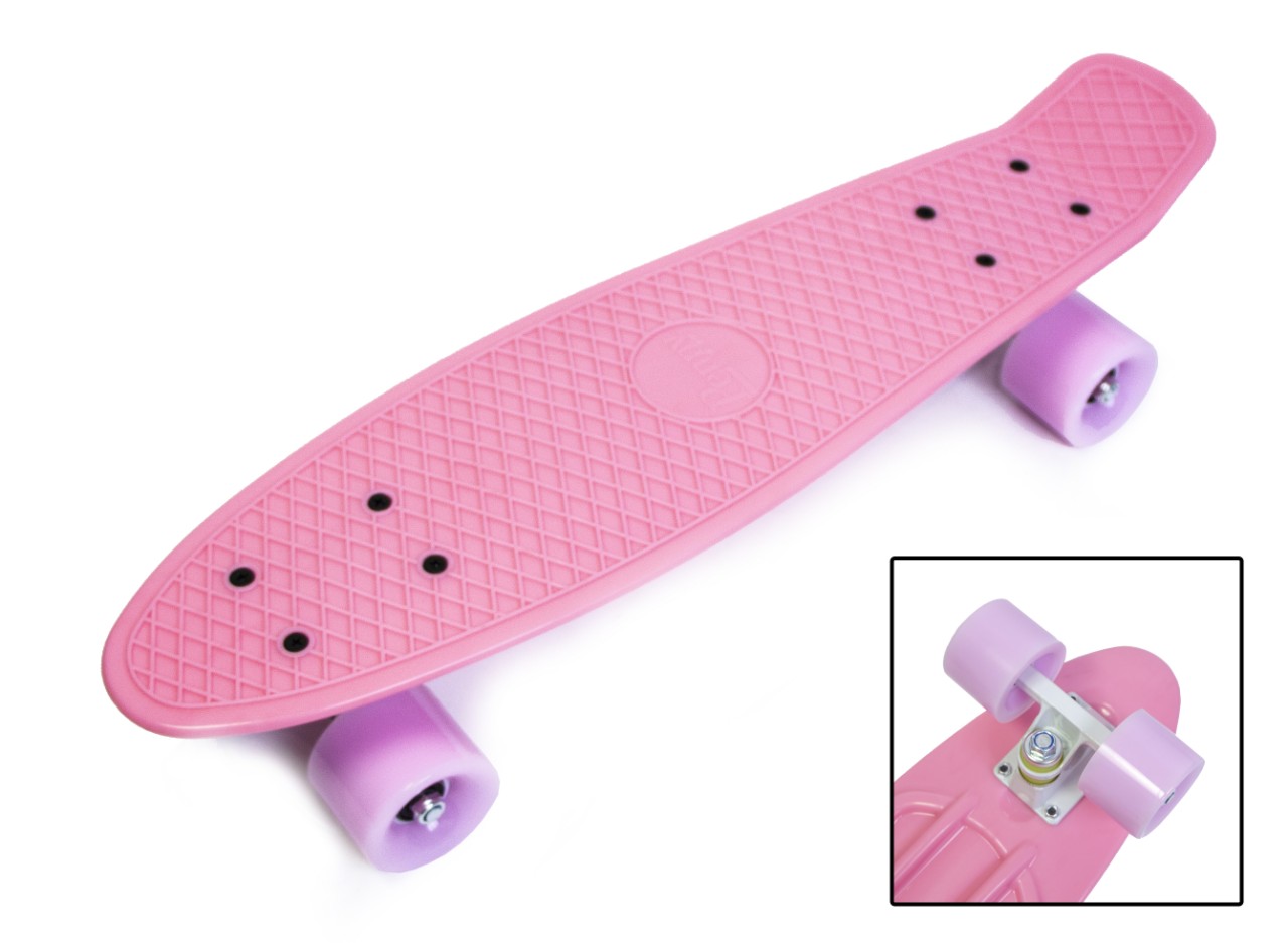 

Penny Board "Pastel Series" Нежно-розовый цвет.