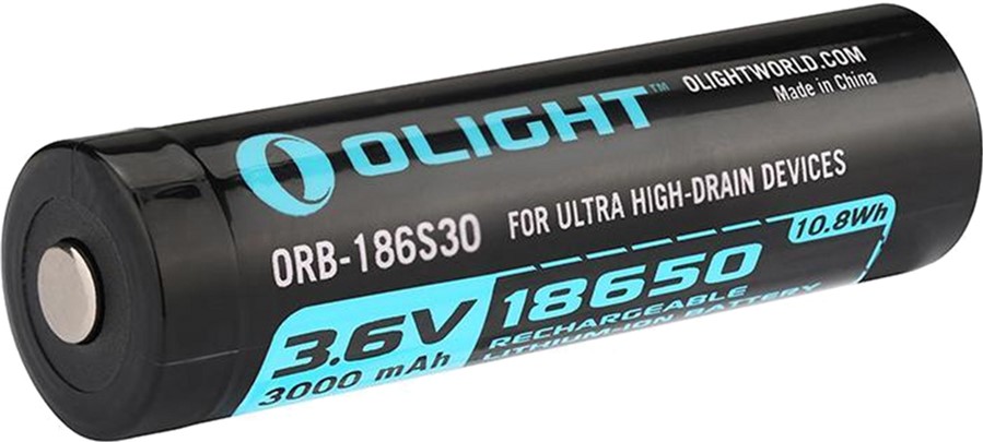

Аккум. батарея Olight 18650 (ORB-186S30) (15А) 3000mAh (23703033)