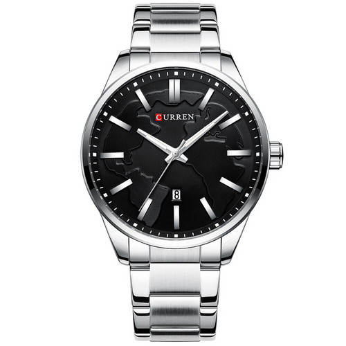

Часы наручные Curren 8366 Silver-Black