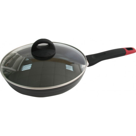 

Пательня традиційна (L-88366-26) з кришкою LESSNER Black Pro 26 см