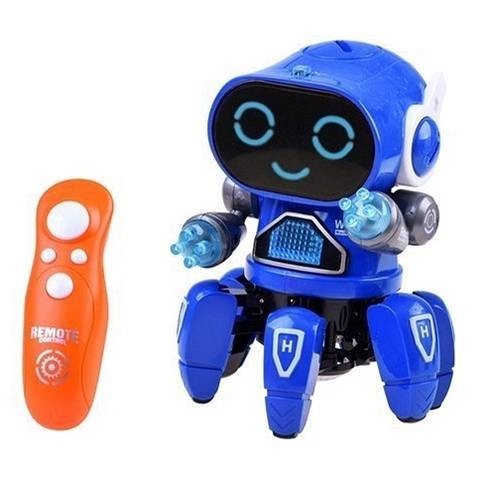 

Детская интерактивная игрушка Робот на радиоуправлении Bot Robot Pioneer Rong Xian Yi Синий