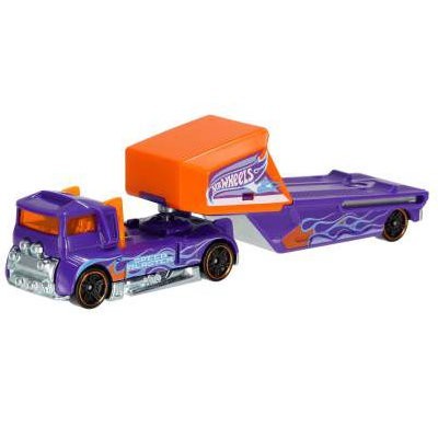 

Машинка грузовик трейлер Hot Wheels Track Truck Speed Blaster (CGJ37) 15 см