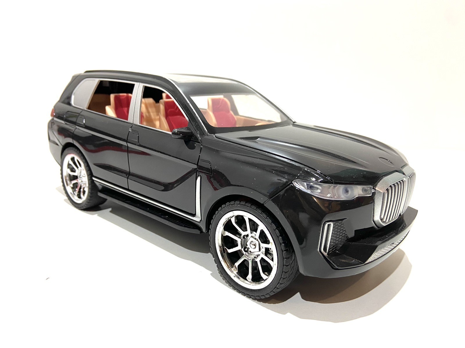 

Машинка на пульте радиоуправления Limo Toy 0855 BMW X7 аккумулятор 28см 1:14 Черная