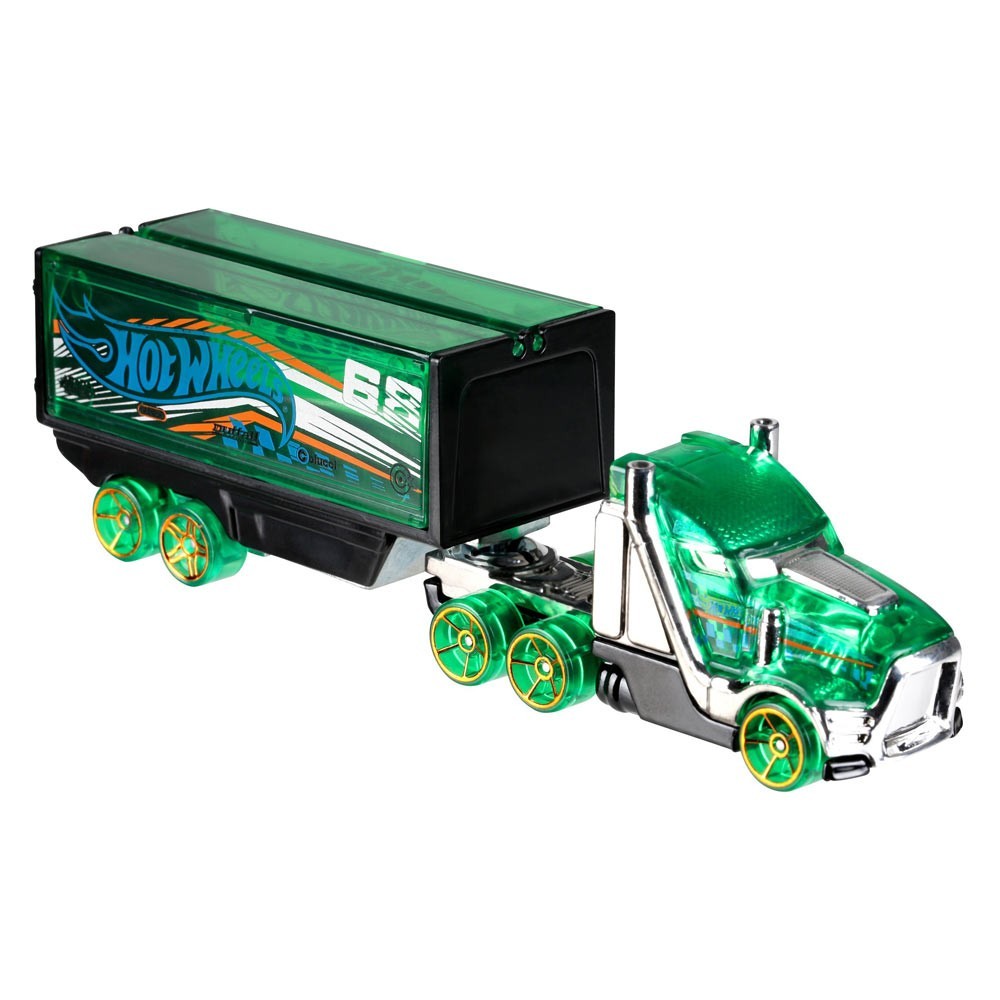 

Машинка грузовик трейлер Hot Wheels Track Truck Speed Hauler (FPC79) 15 см