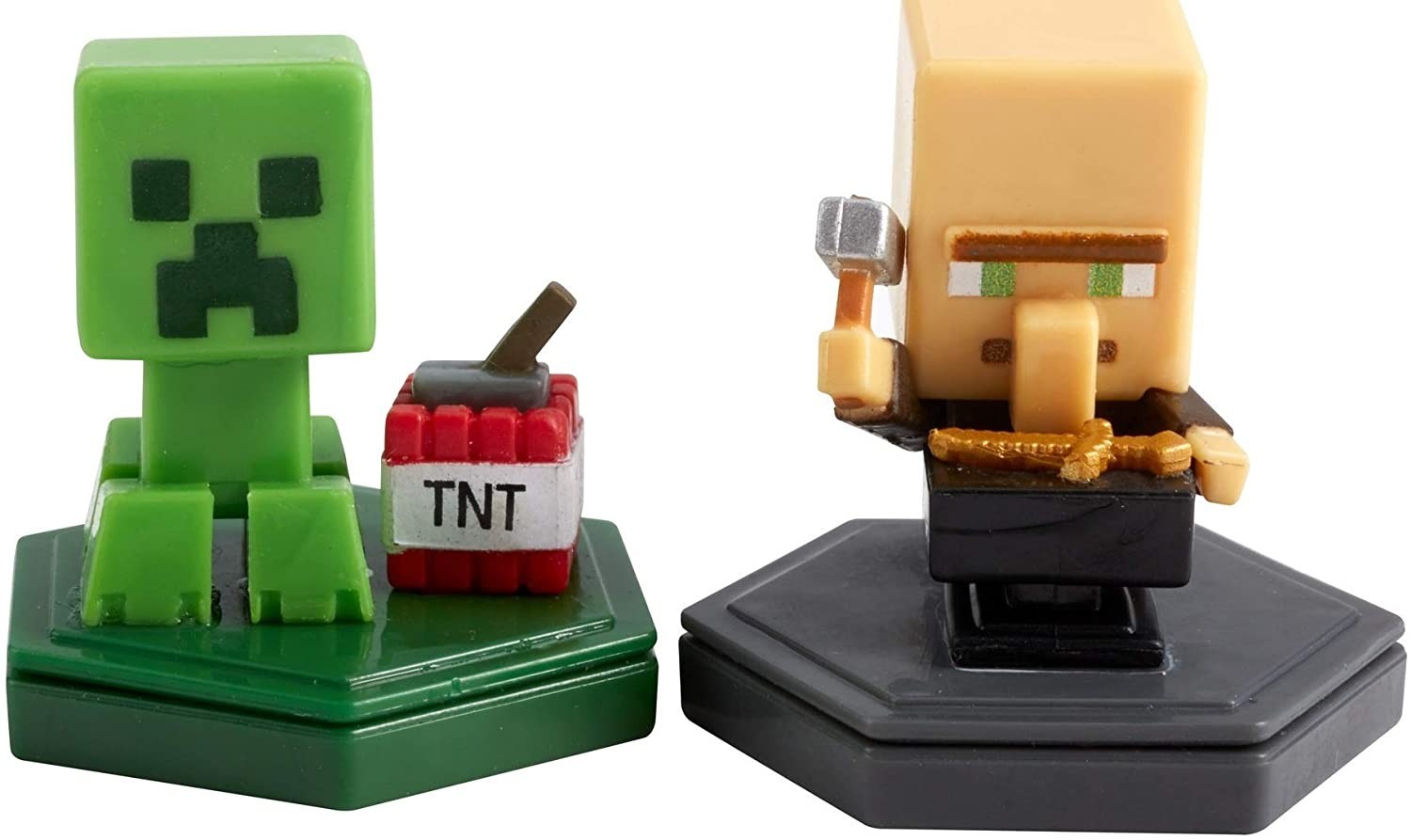 

Набор мини-фигурок Minecraft Earth Boost Minis крипер и житель