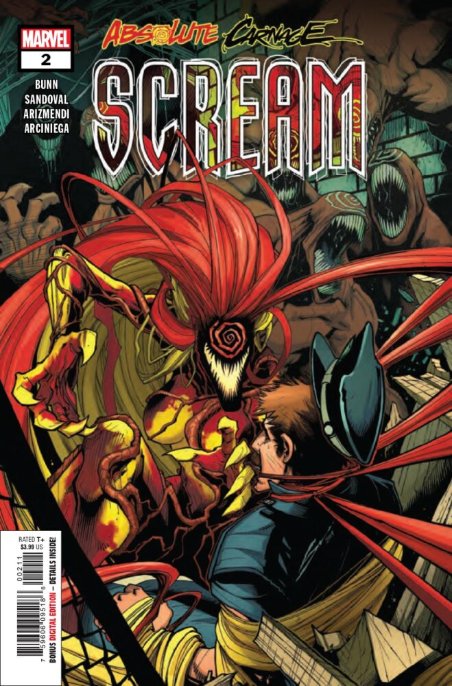 

Absolute Carnage Scream #2 Cover A 1st Ptg Regular Gerardo Sandoval Cover