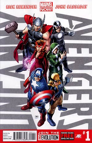 

Uncanny Avengers #1 Cover A Regular John Cassaday Cover