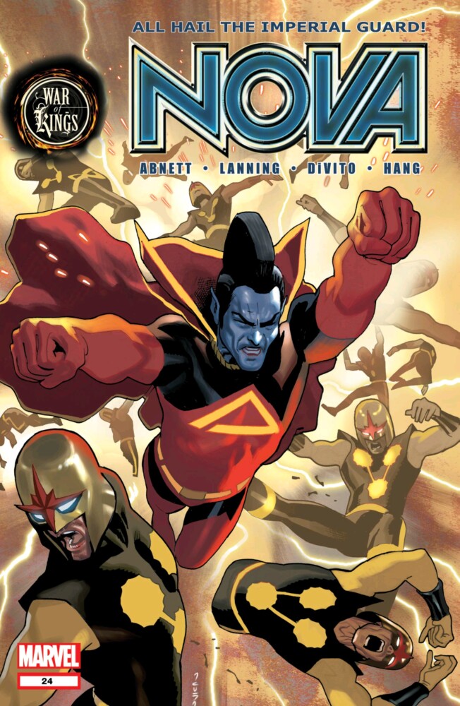 

Nova Vol 4 #24 (War Of Kings Tie-In)