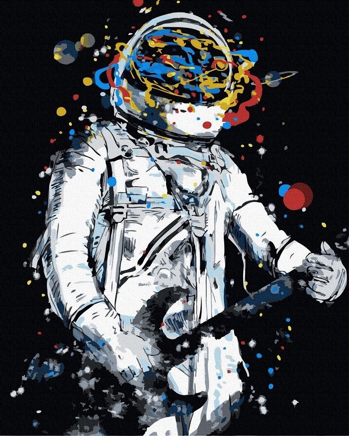 

Картина по номерам Rainbow Art Космическая музыка 40х50 см (GX39187)