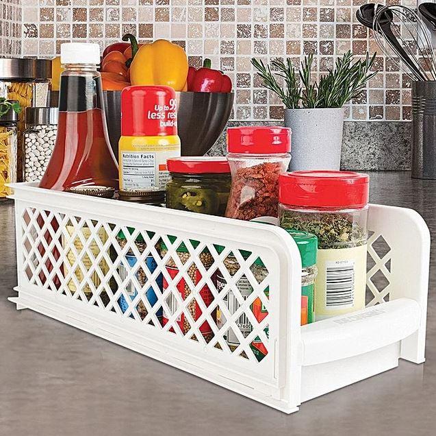 

Органайзер для ванной Portable 2 Tier Basket Drawers полка для кухни