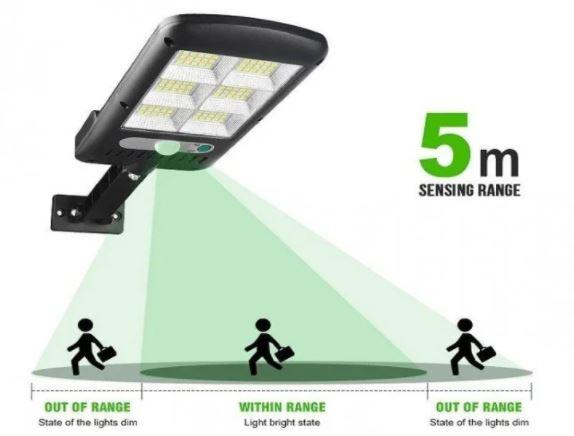 

Уличный фонарь на солнечной батарее с пультом Solar street light