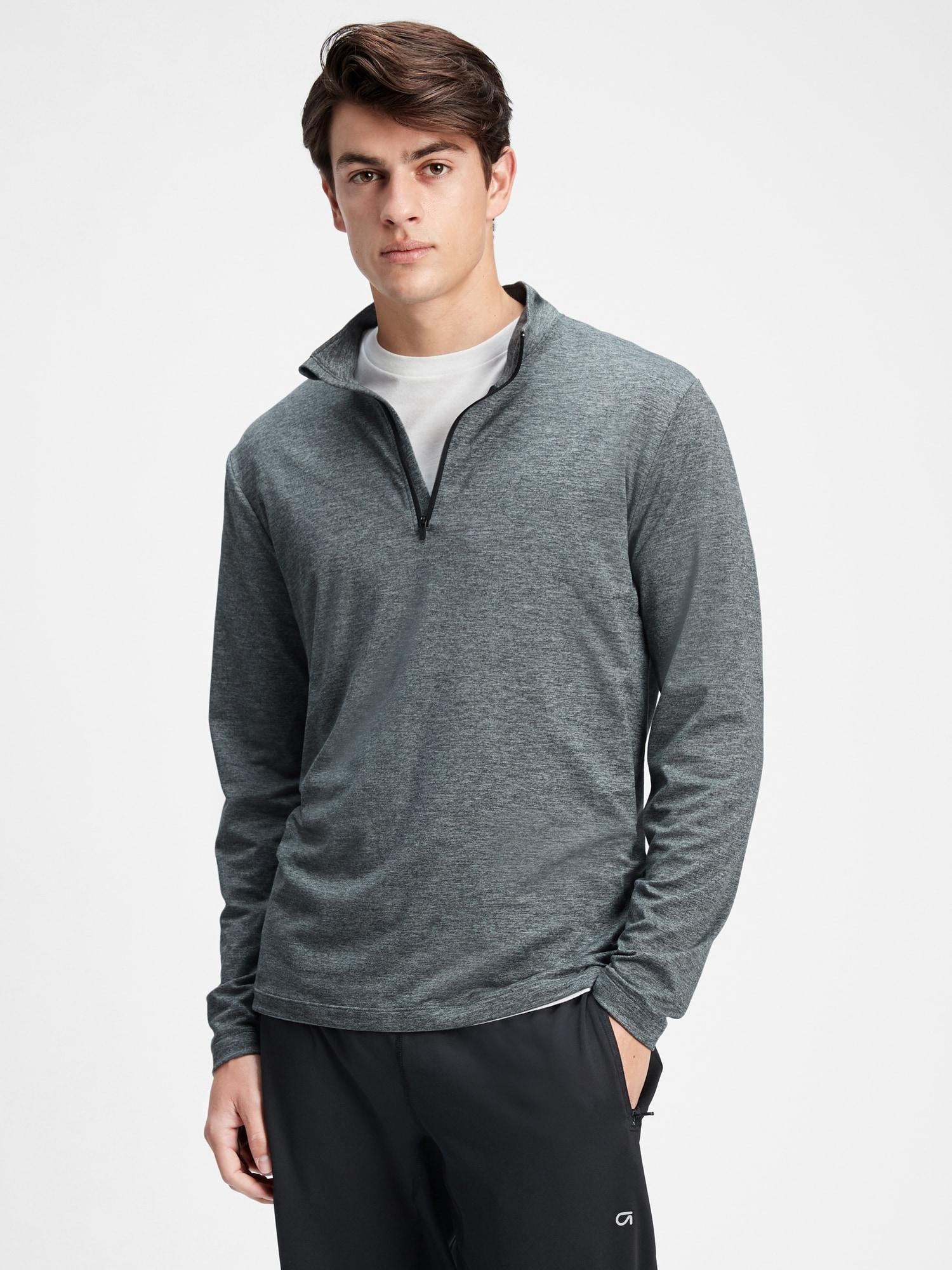 

Мужская спортивная кофта GAP с технологией GDRY art714397 (Серый, размер M)