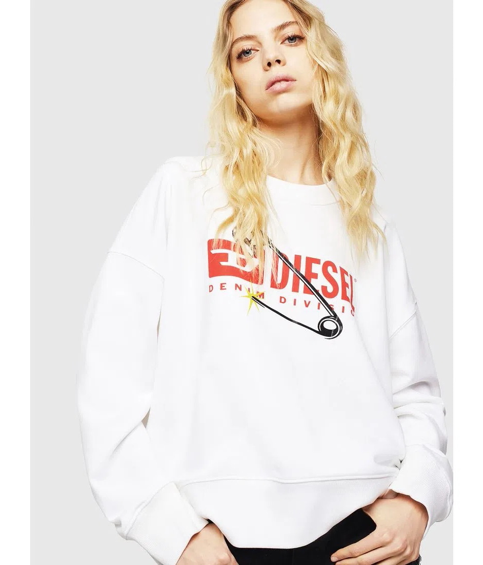 

Свитшот Diesel White  белый, Свитшот Diesel White XL белый