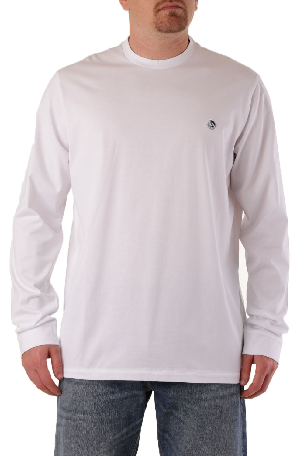 

Лонгслив Diesel White  белый, Лонгслив Diesel White M белый