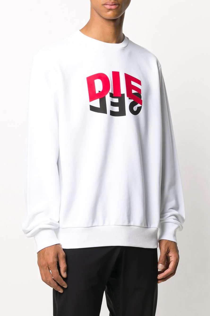 

Свитшот Diesel White  белый, Свитшот Diesel White L белый