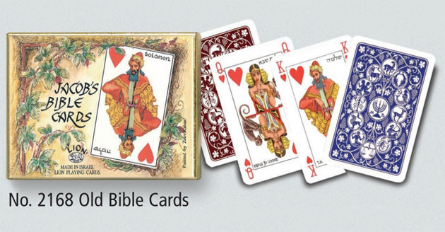 

Комплект игральных карт "Old Bible cards ", 2х55 карт (шт.) 2168