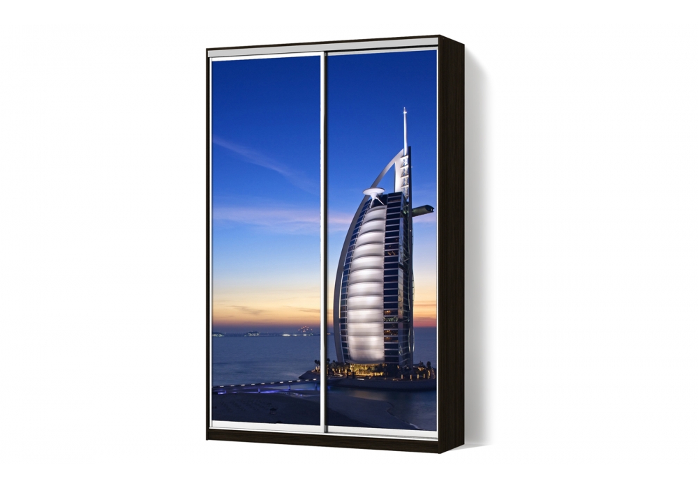 

Шкаф-купе Luxe 2 двери ФМП/ФМП рисунок Ar372 CLS - I 200 x 210 x 60 см