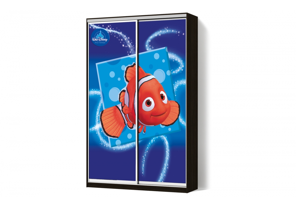

Шкаф-купе Luxe 2 двери ФМП/ФМП рисунок Ds023 CLS - IV 100 x 200 x 60 см
