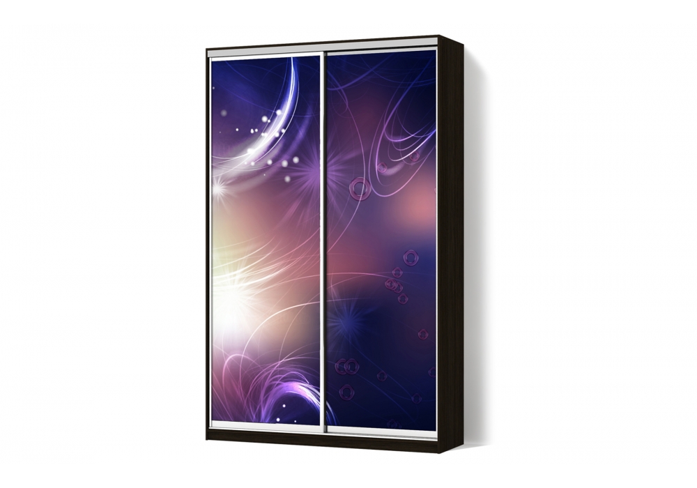 

Шкаф-купе Luxe 2 двери ФМП/ФМП рисунок Ab092 CLS - II 200 x 210 x 60 см