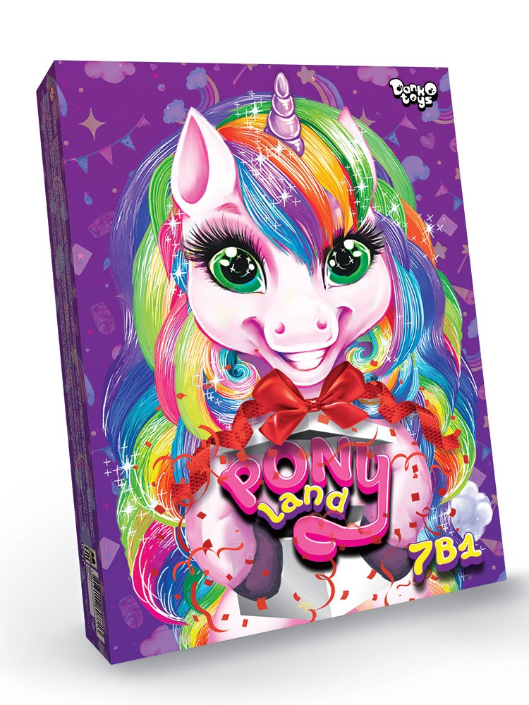 

Набор для творчества «Pony Land 7 в 1», русский(PL-01-01)