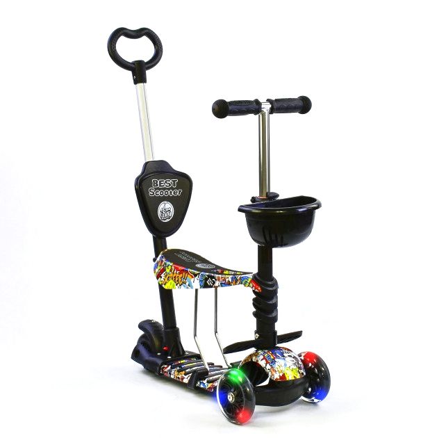 

Самокат с ручкой Best Scooter MiC (34760) (126318)
