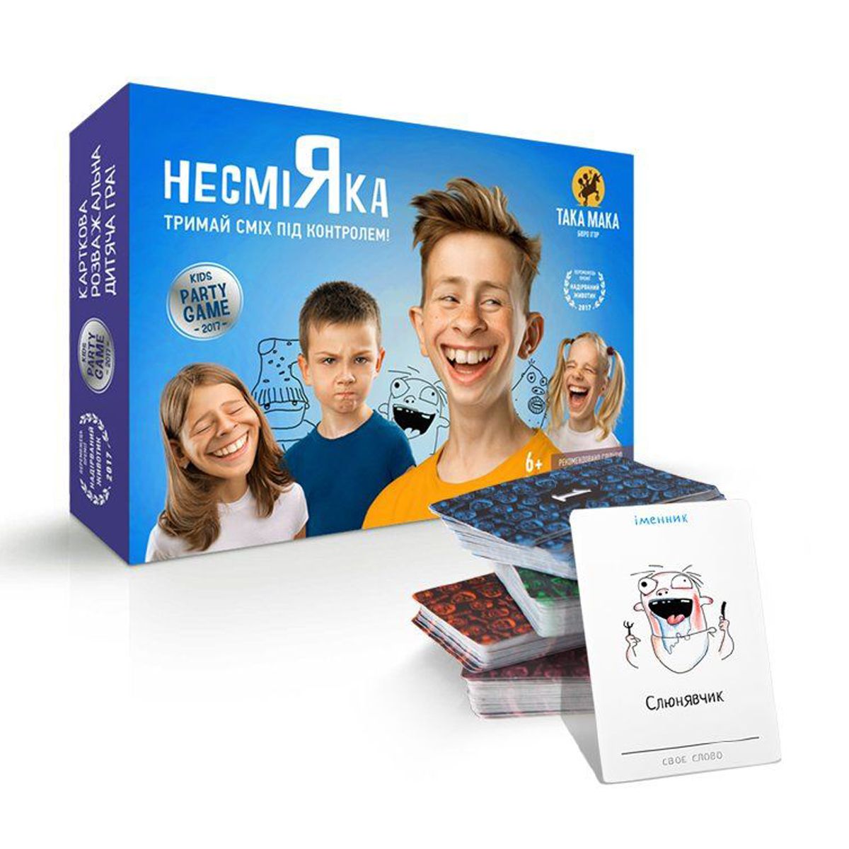 

Настольная игра Несмеяка 6+ укр Така Мака (10001-UA) (170707)