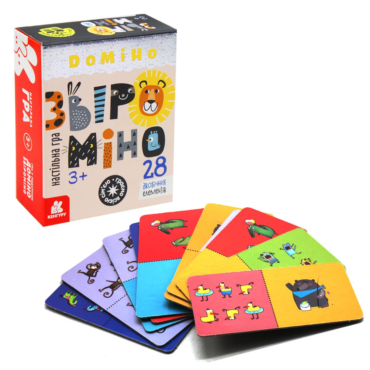 

Игровой набор Зверомино Ранок (КН1470001У) (170402)