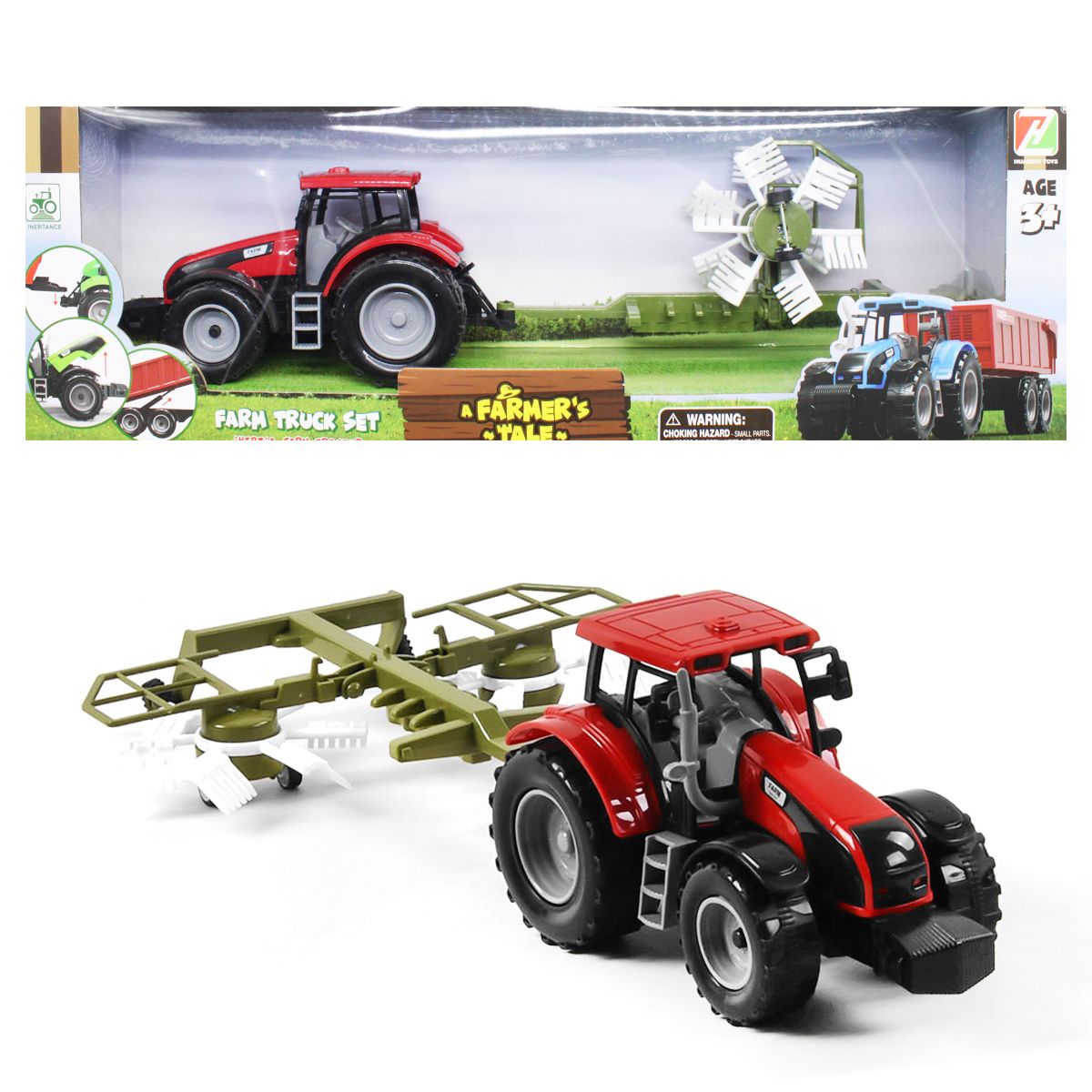 

Игровой набор Farm Truck set красный Huanzhi Toys (550-25А) (170412)
