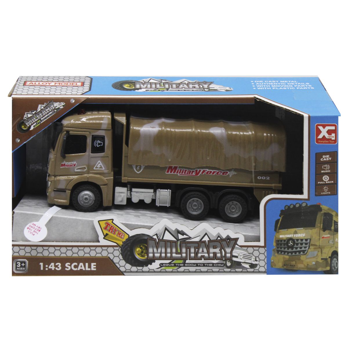 

Машинка Военная техника вид 2 XiangGao (XG877-A64ABC) (170559)