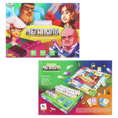 

Настольная игра "Мегаполия Premium", укр