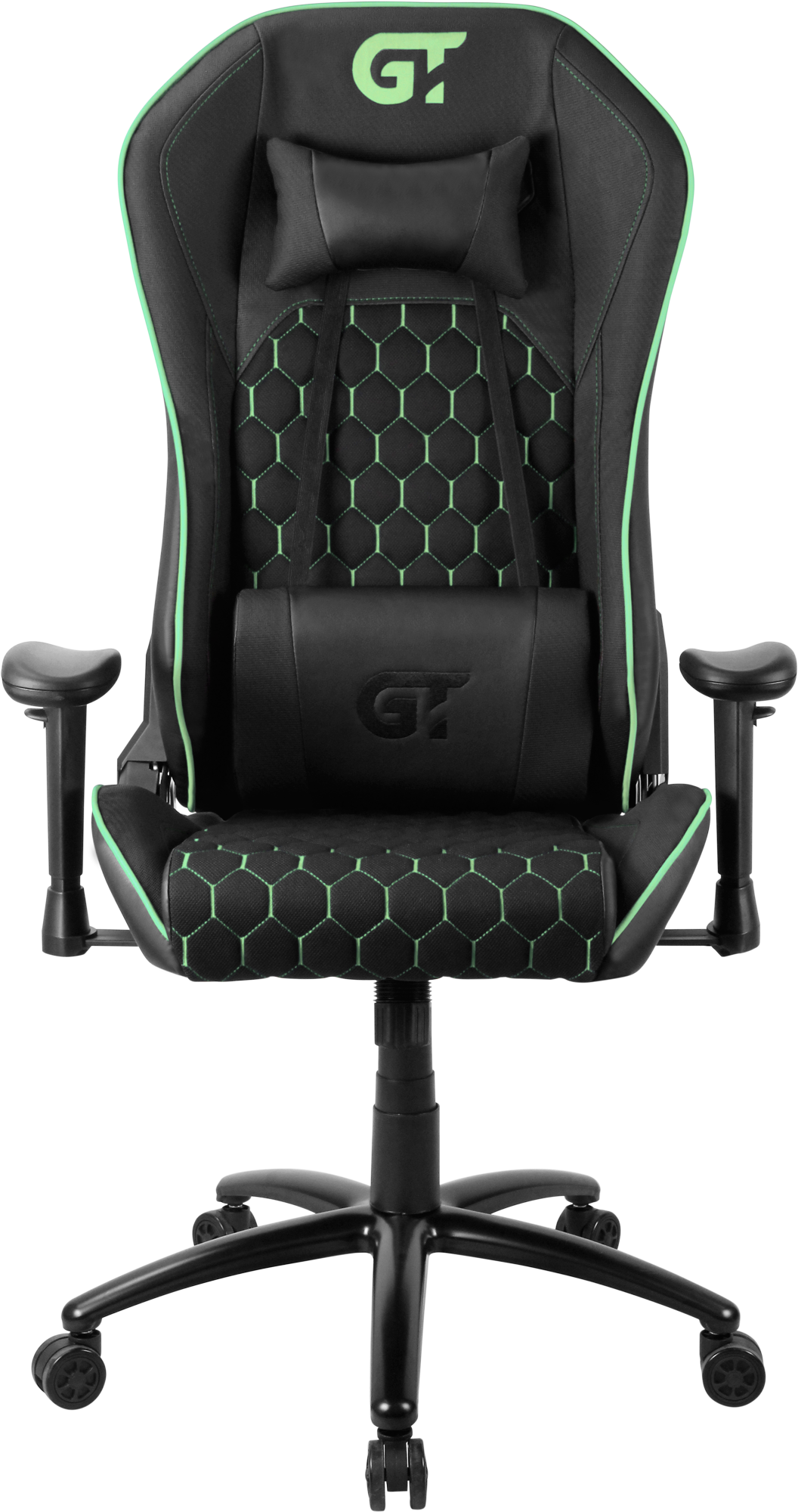 

Геймерское кресло GT Racer X-5650 Black/Green