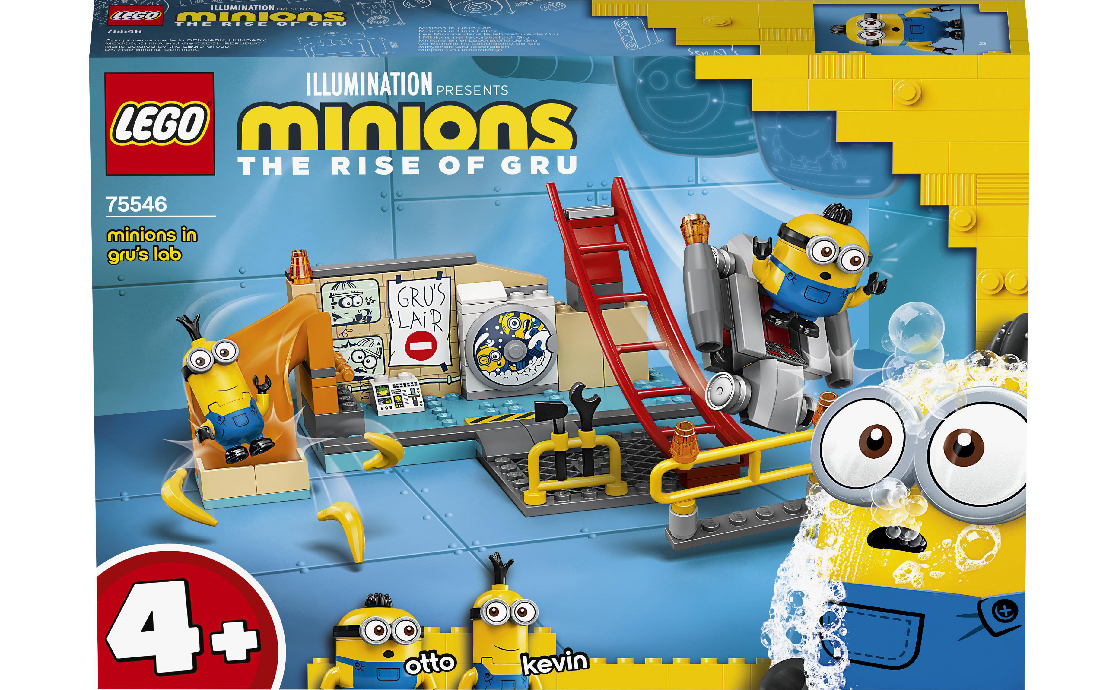 

Конструктор LEGO Міньйони в лабораторії Гру 87 деталей (75546)