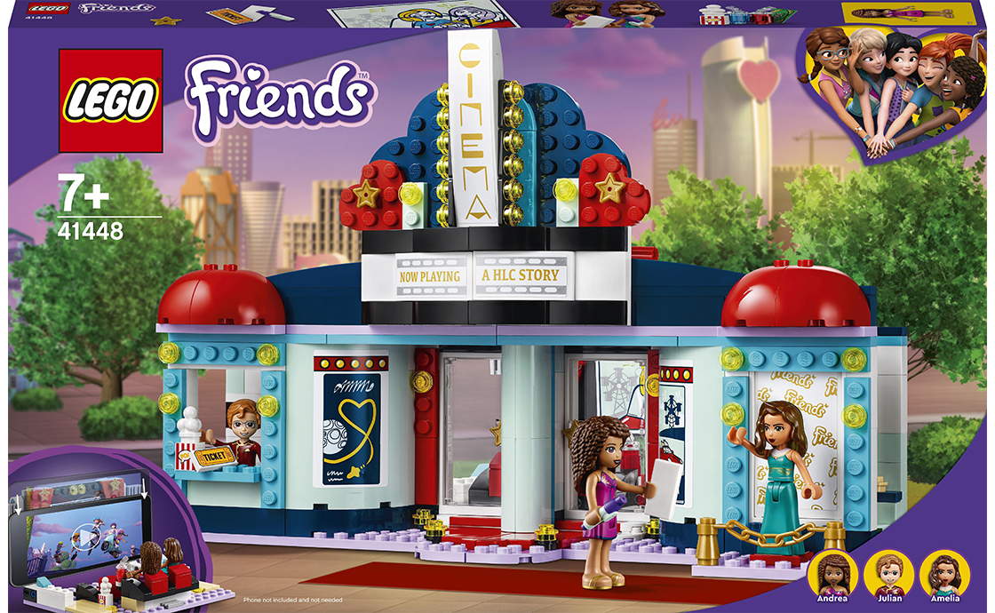

Конструктор LEGO Кінотеатр у Хартлейк-Сіті 451 деталей (41448)