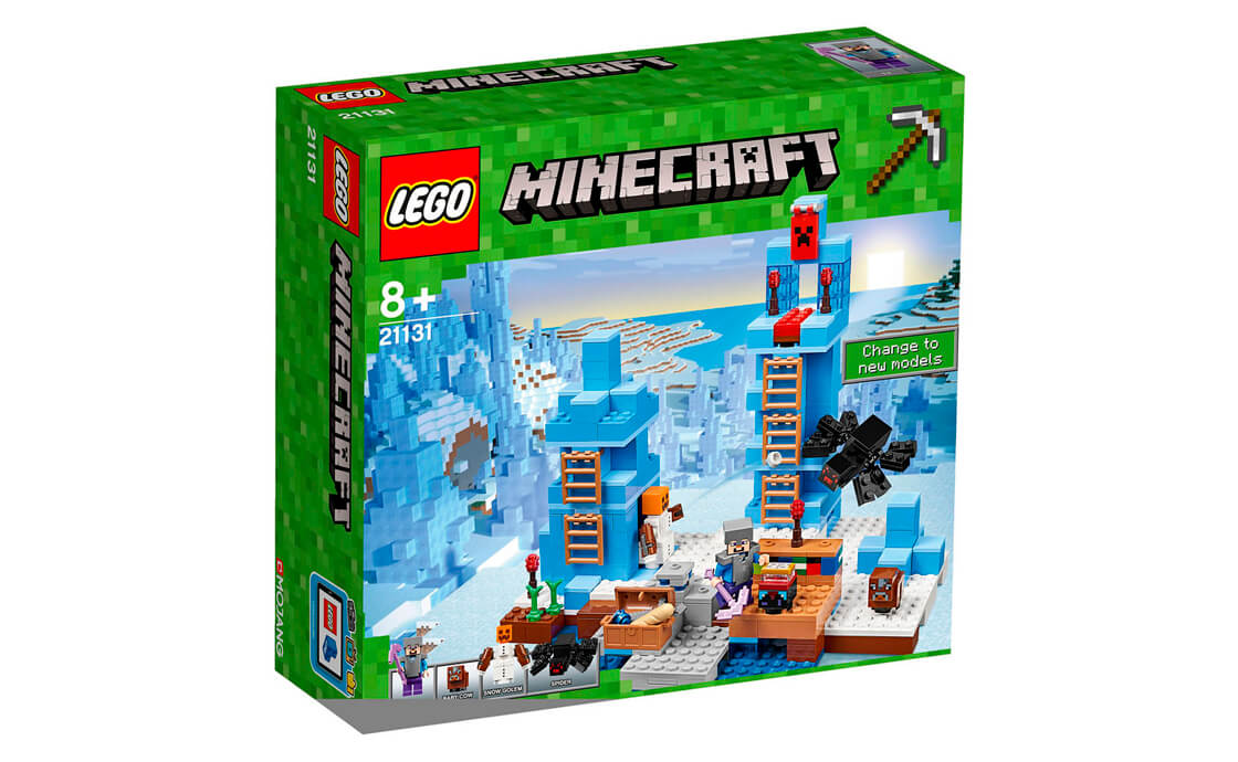 

Конструктор LEGO Крижані шипи 454 деталей (21131)