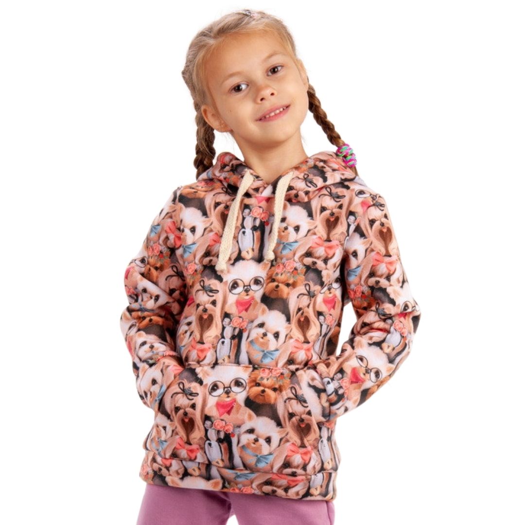

Худи для девочек Stylebaby (2180-40соб) Рост 128 см Розовый