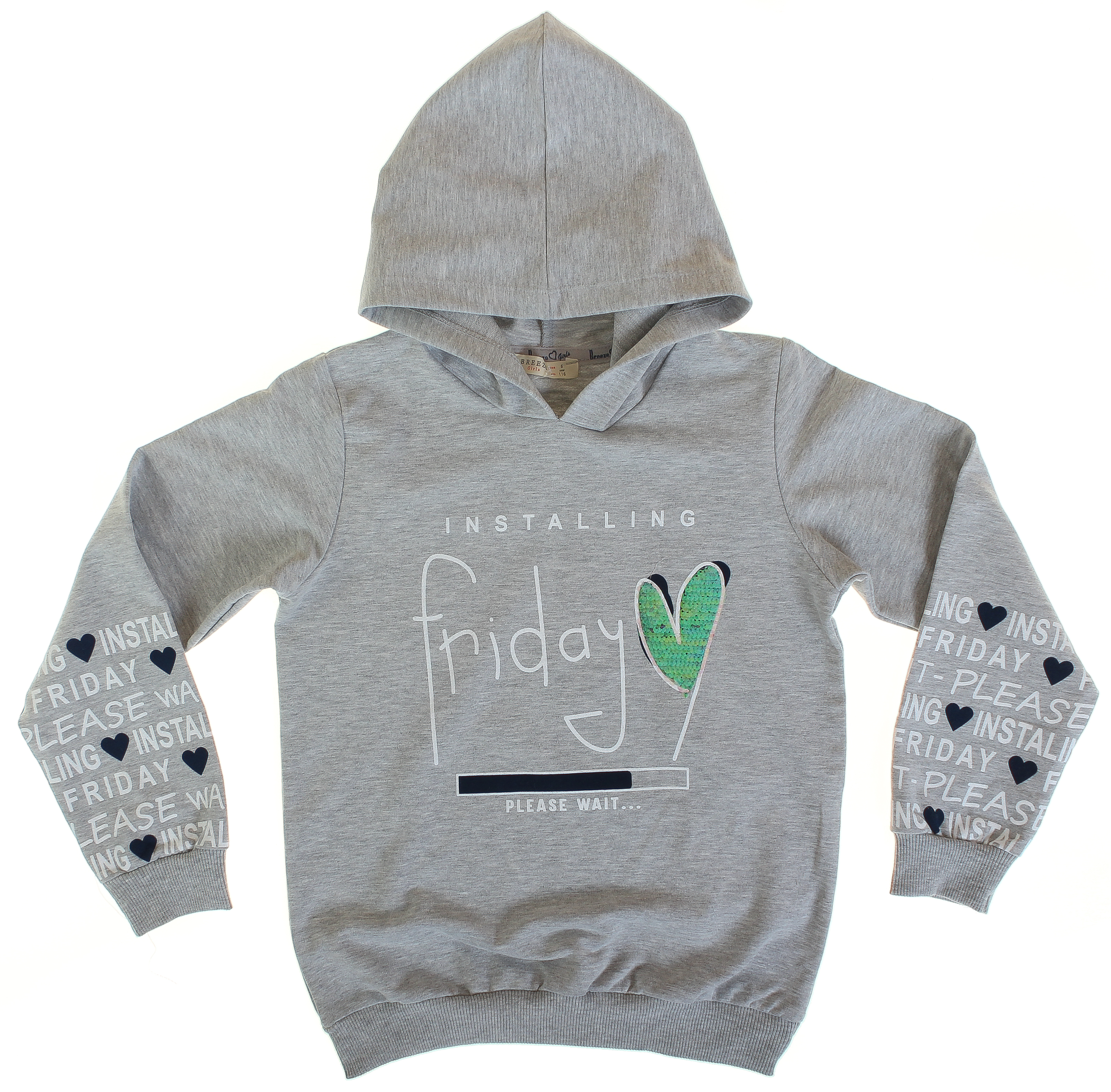 

Худи Breeze Серый 128 см 16595 (536477)