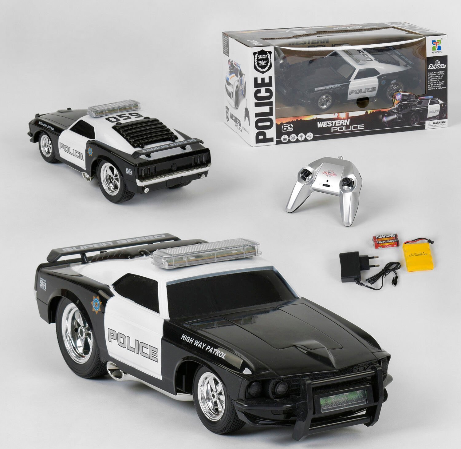 

Машина на радиоуправлении Star Toys Factor Co (70599 ВР) Черный