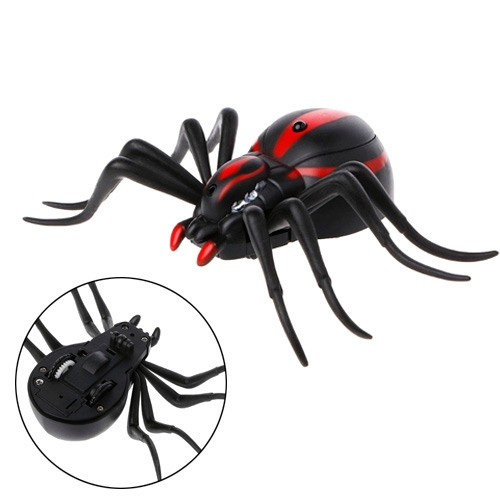 

Паук радиоуправляемый красноспинный светящийся Spider F&D. 49278
