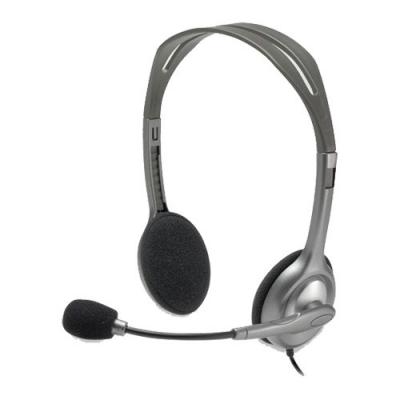 

Наушники Logitech H110 Stereo Headset with 2*3pin jacks (981-000271). 47498