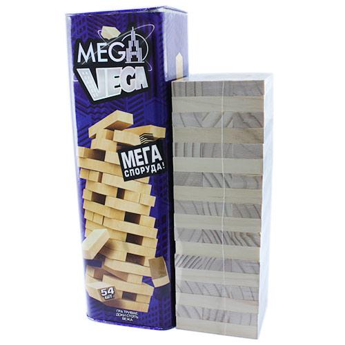 

Настольная игра F&D Дженга Башня Jenga Mega Vega Джанга G-MV-01U 54 бруска. 49073