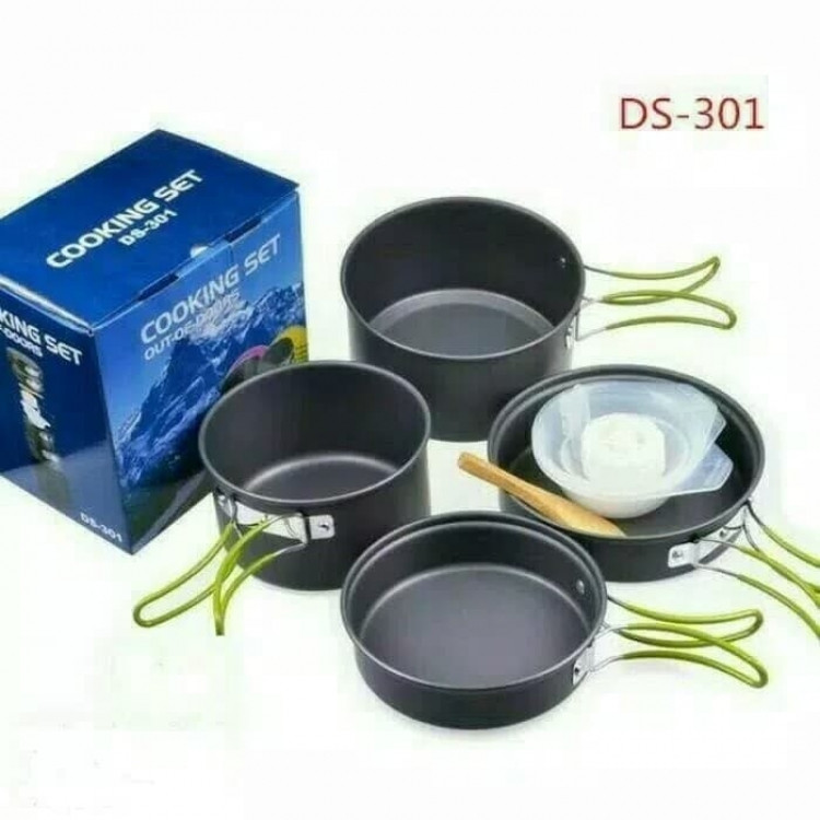 

Набор посуды походный Cooking Set DS-301 FO. 49132