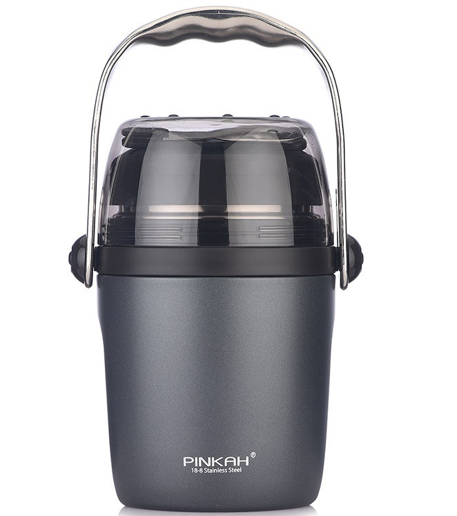 

Термос пищевой Pinkah PJ-3349 950 мл, серый MHz. 49351
