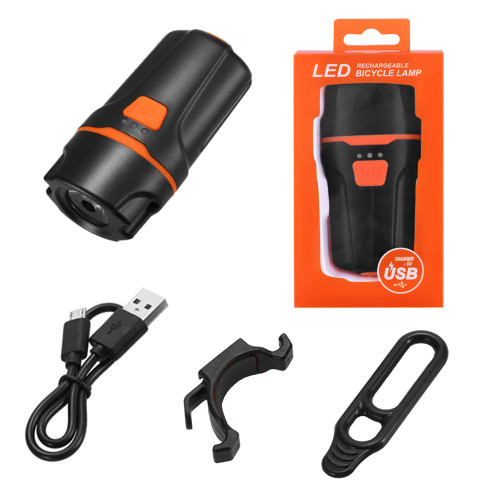 

Фонарь велосипедный BC11-1LM, ЗУ micro USB, встроенный аккумулятор Lux. 32414