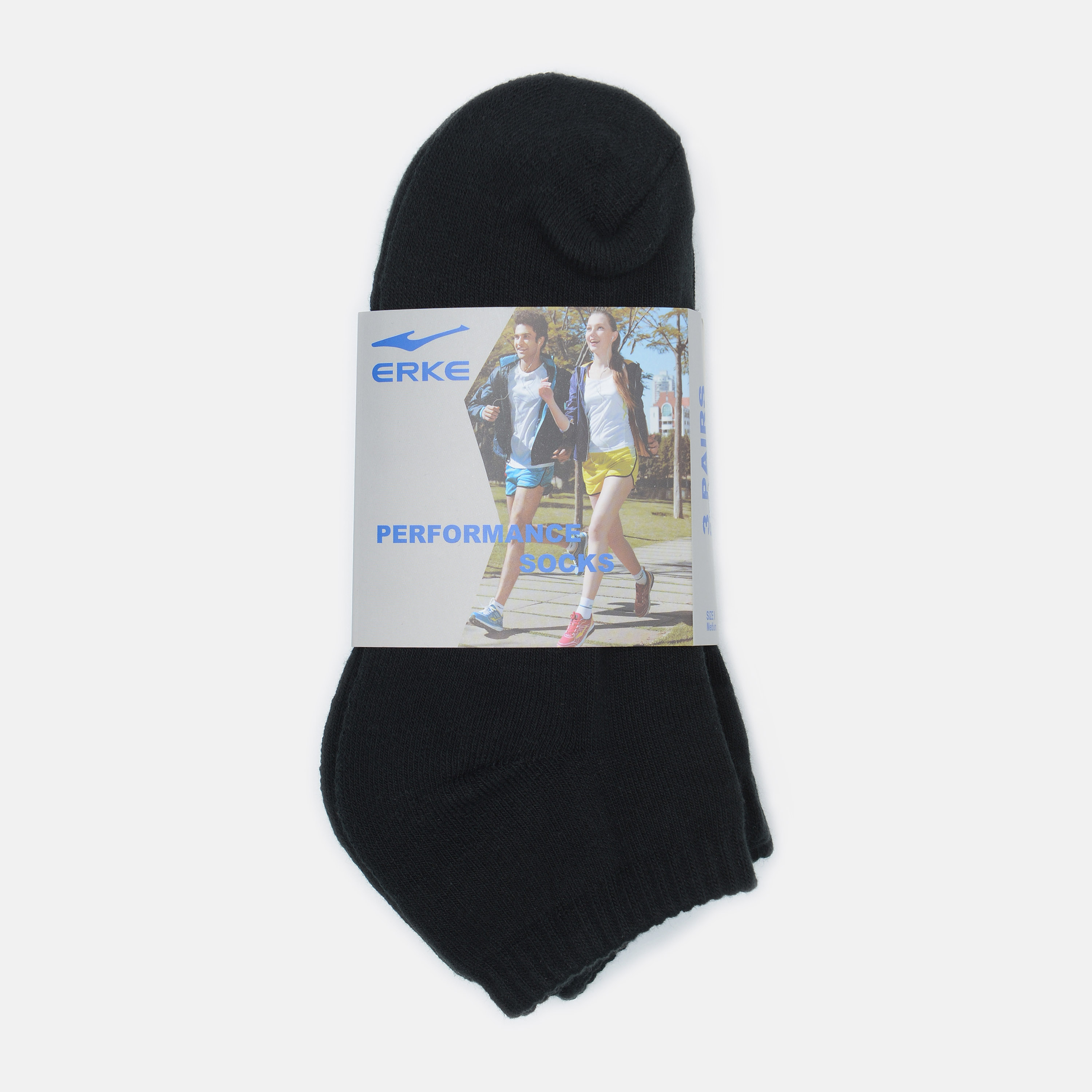 

Набор носков Erke 12311012001-050 3 пары - р Черный, Набор носков Erke 12311012001-050 3 пары 36-40 р Черный