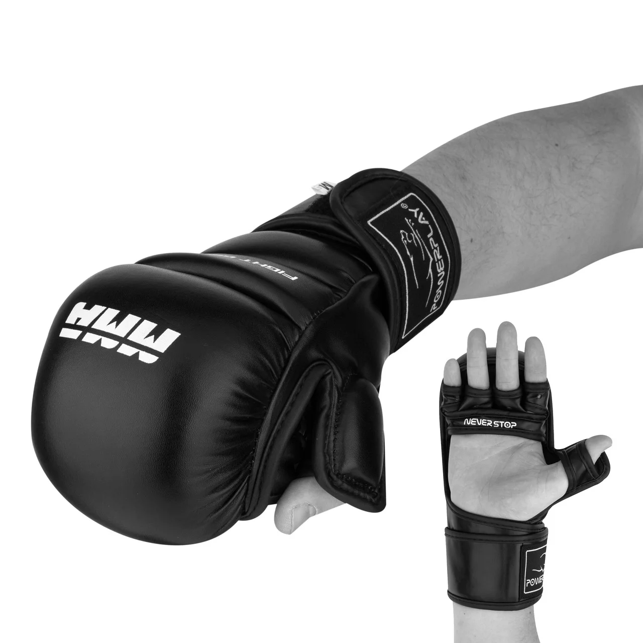 

Перчатки для ММА PowerPlay 3026 Black XL