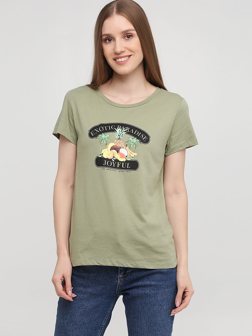

Футболка C&A 2079412  Хаки, Футболка C&A 2079412 XS Хаки