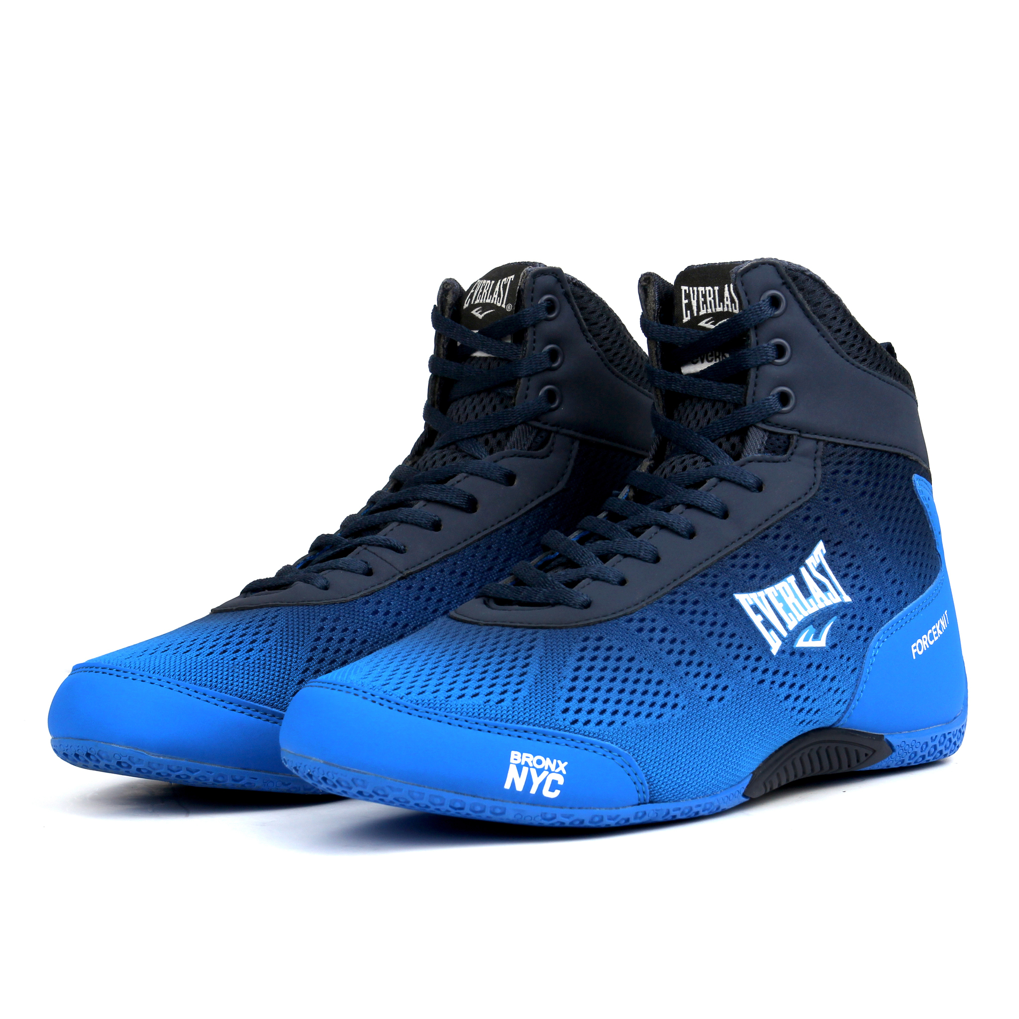 

Боксерки Everlast Forceknit размер 44 (28,5 см) Черно-синие ELM-129E