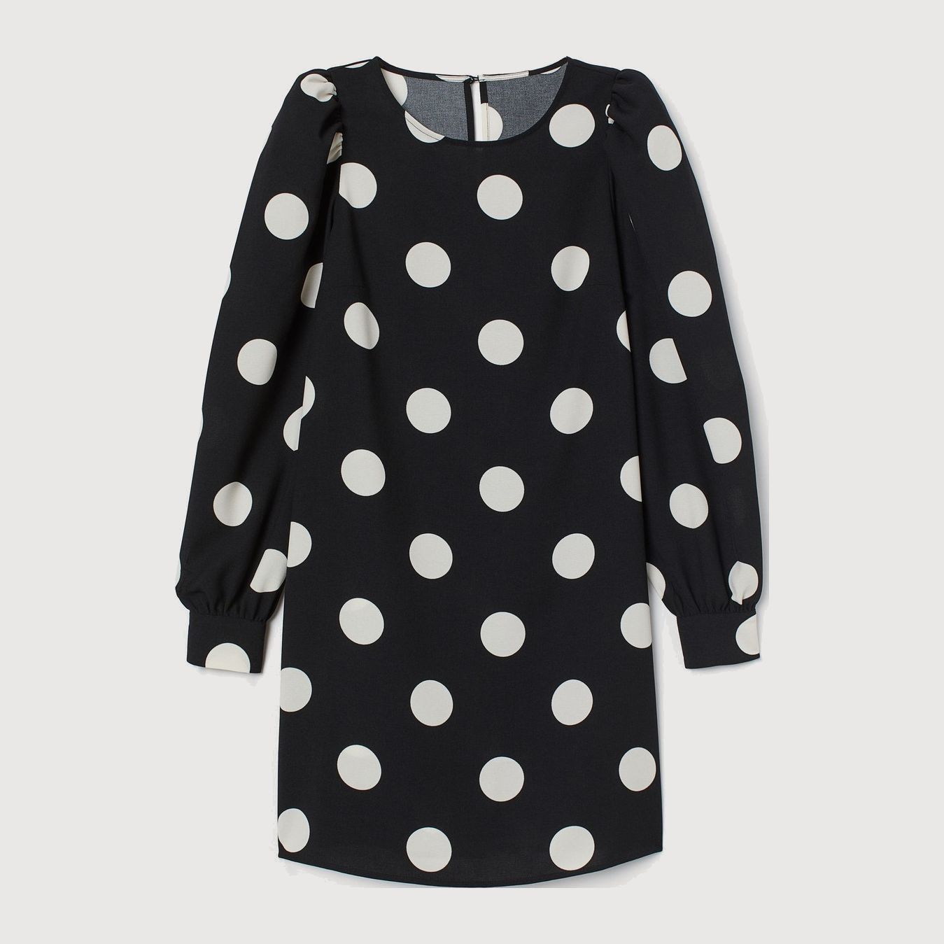 

Платье H&M 0828991_горох  Черное, Платье H&M 0828991_горох XL Черное