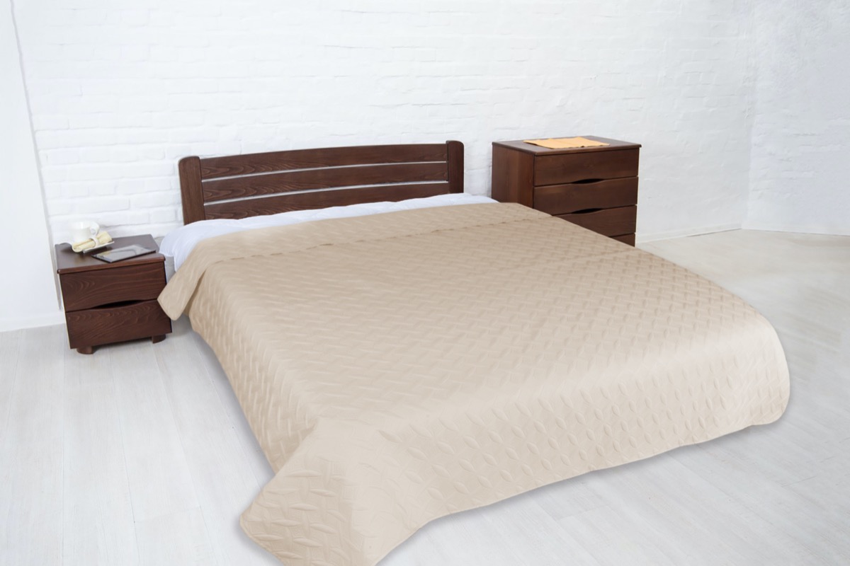 

Покрывало ТЕП "VINTAGE" 150*210 см 1шт наволочка 50*70 см 1шт Бежевый/винтаж стеганое